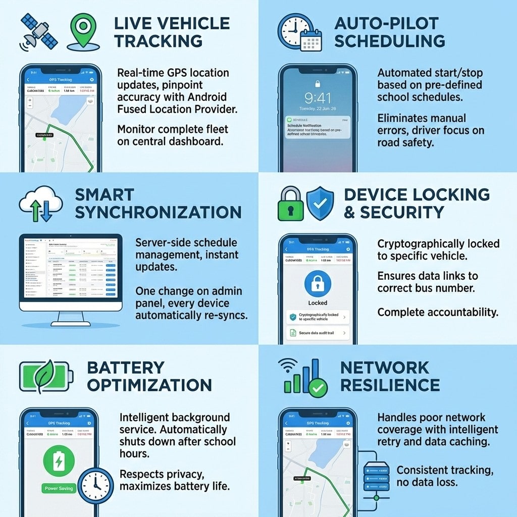 School Transport Features