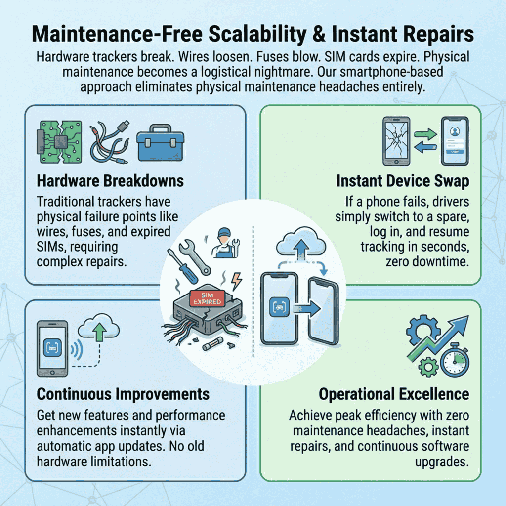 Maintenance-Free Scalability
